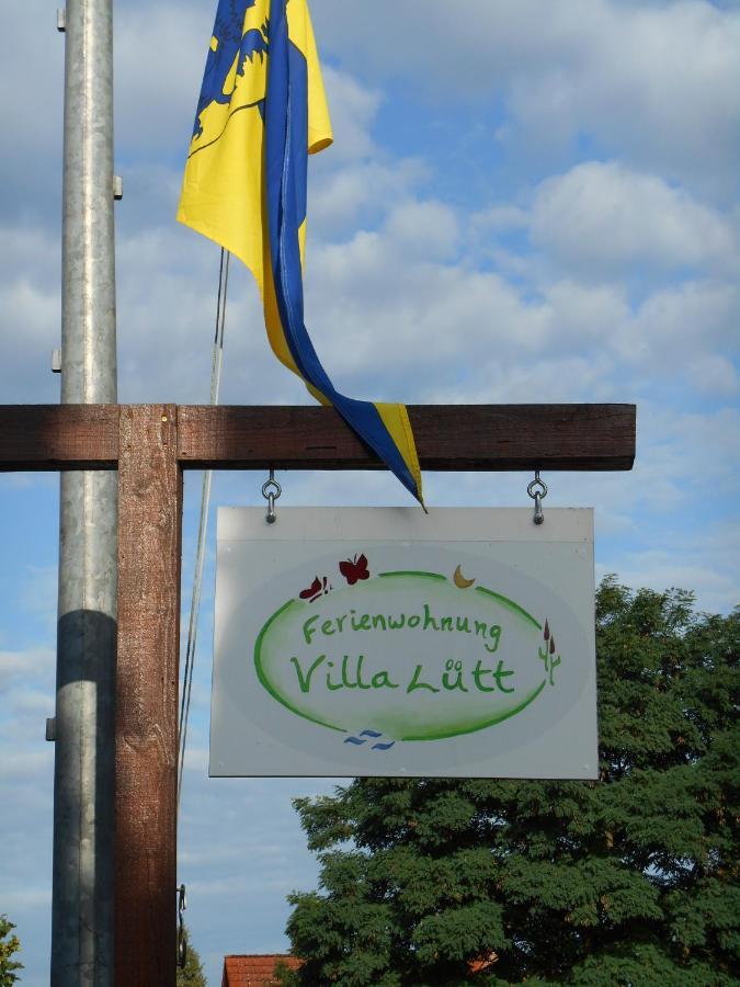 Ferienwohnung Villa Luett Bleckede Esterno foto
